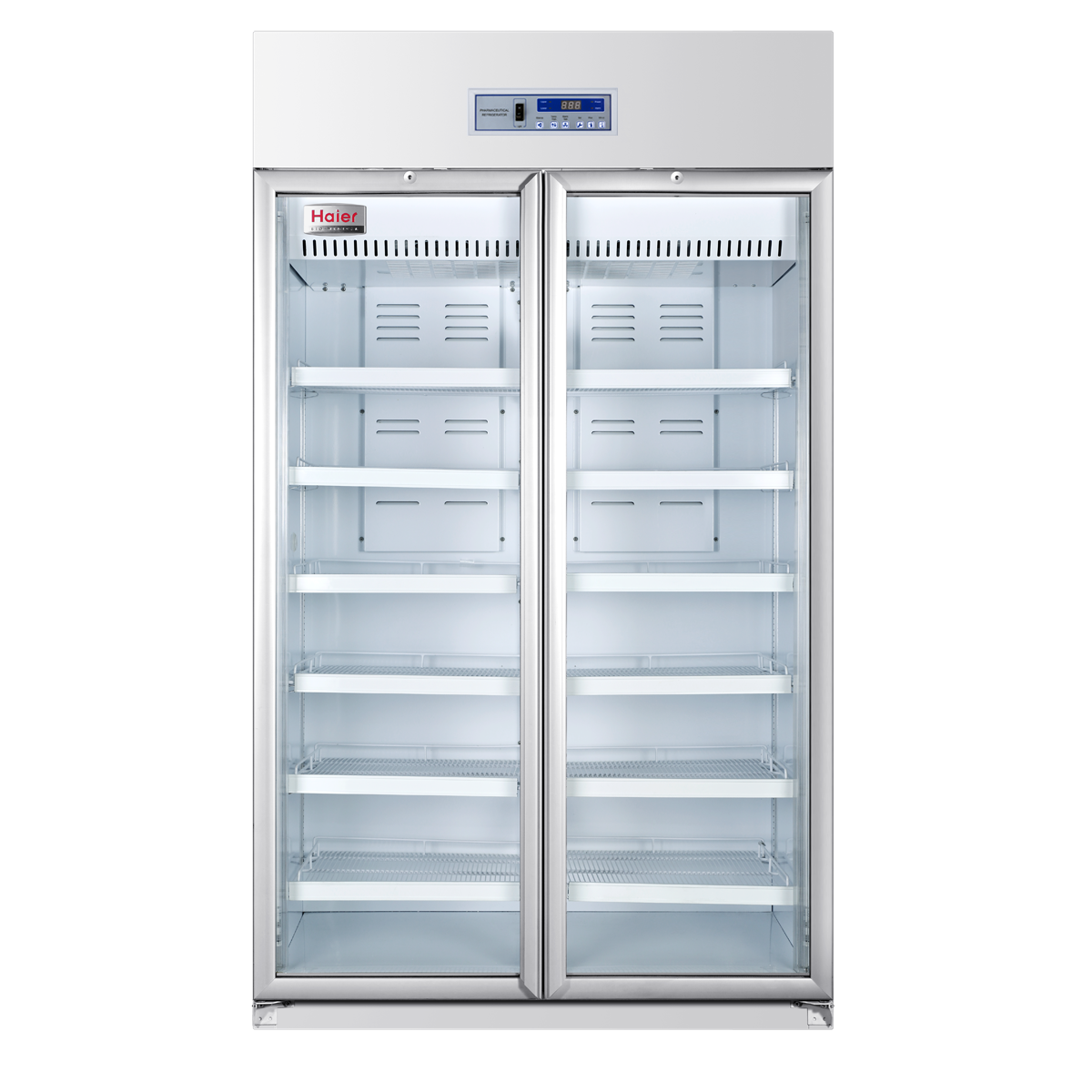 Pharmacy Refrigerator - 940 Litres - Double Glass Door - Haier