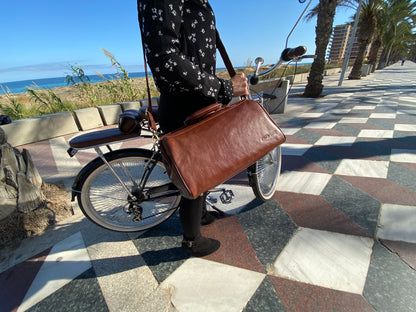 Elite Traditional Medical Bag - Brown Leather - Clearance - 