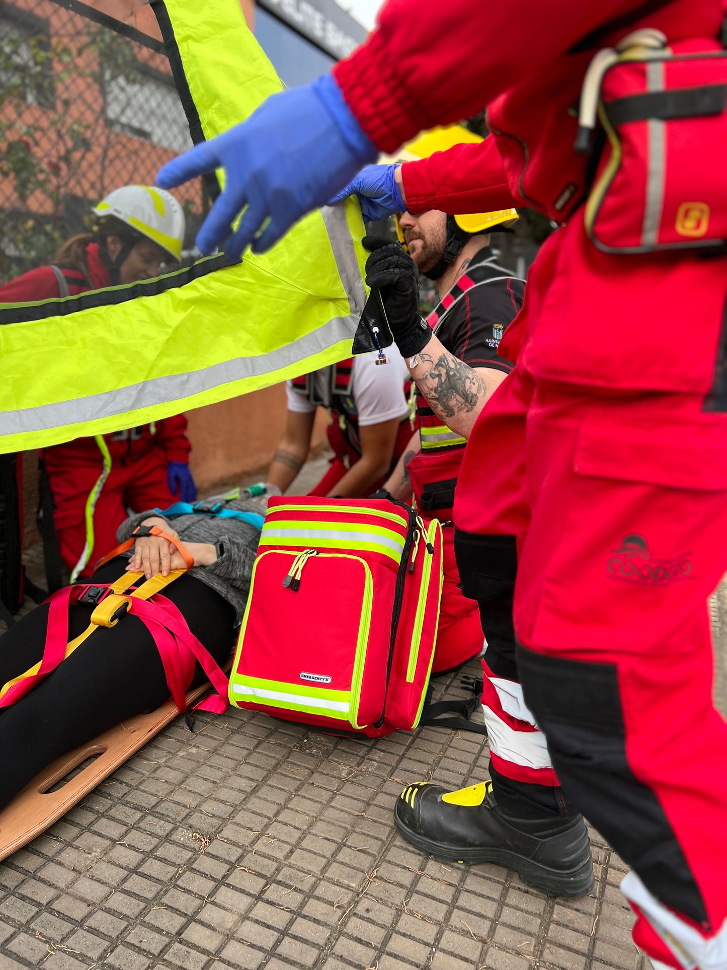 EMS Backpack for Paramedic and Rescue Personnel - 