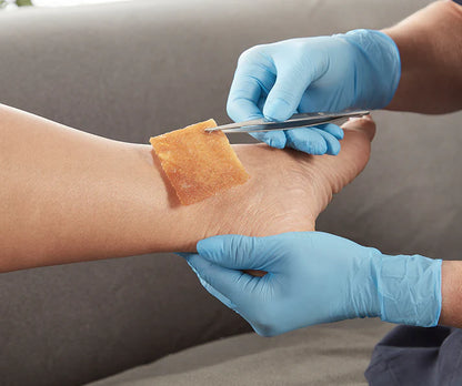 Algivon alginate dressing imprenated 100% manuka honey 5cm x 5cm pk5 (S) - 