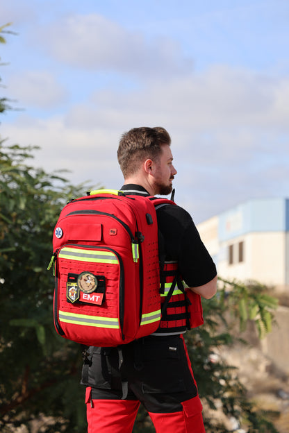 Paramed's - Big Sized Rescue and Tactical Backpack - Red