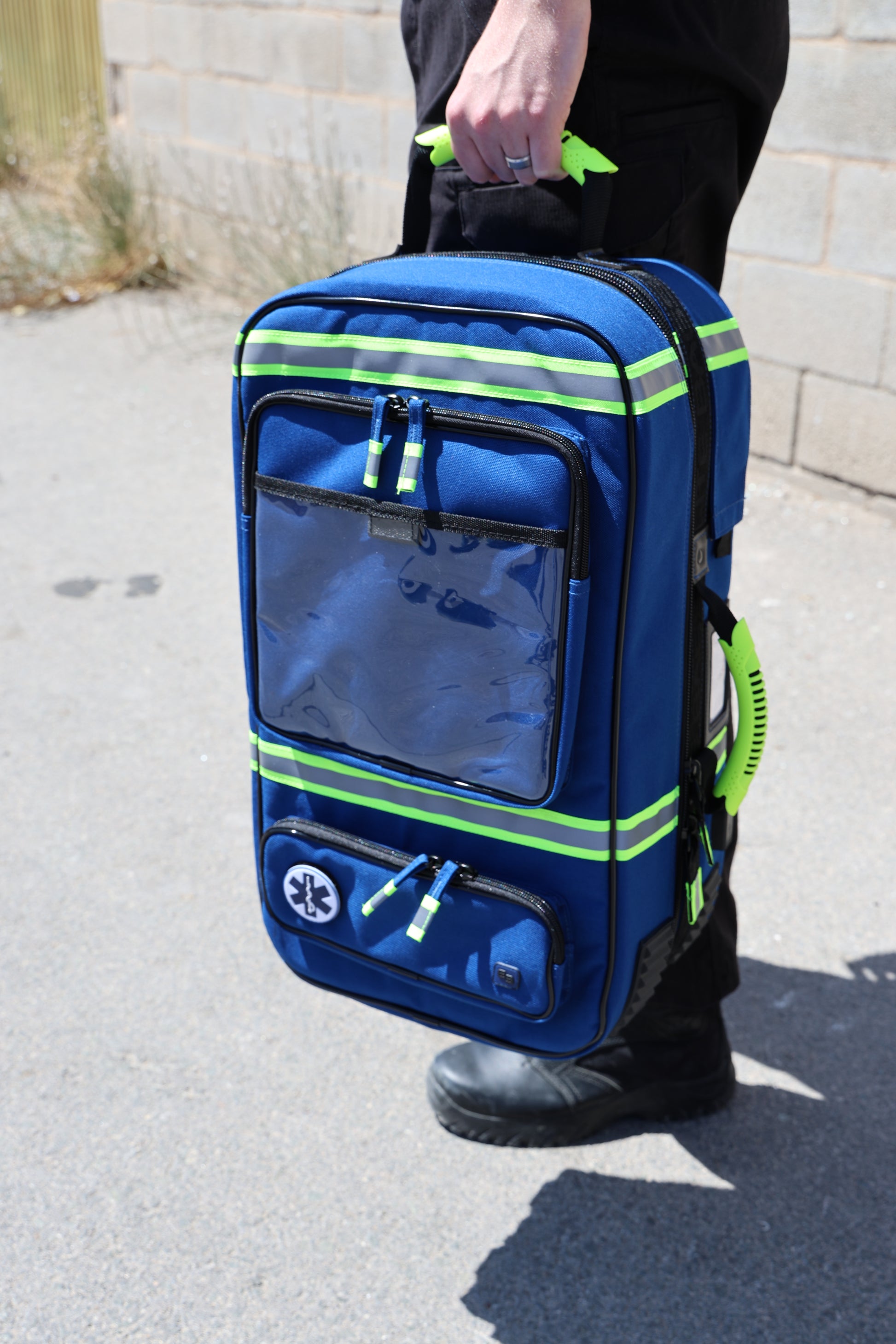 EMERAIR'S Advanced Life Support Emergency Briefcase (ALS) - Blue - 