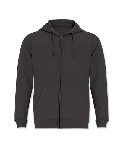 JH50 Zip Up Hoodie Black - 