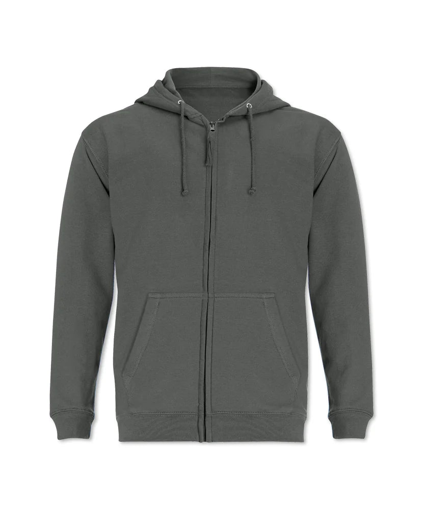 JH50 Zip Up Hoodie Black - 