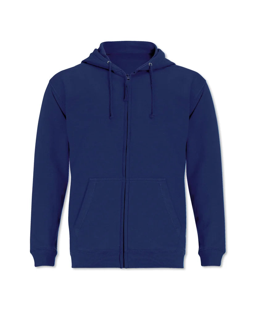 JH50 Zip Up Hoodie Black - 