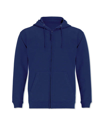 JH50 Zip Up Hoodie Black - 