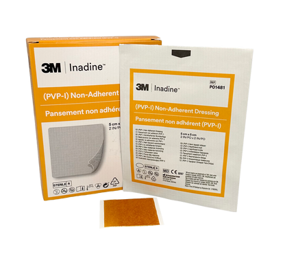 Inadine Non-Adherent Dressing 5 x 5cm (Pack of 25) - 
