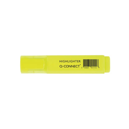 Q-Connect Yellow Highlighter Pen - Pack of 10