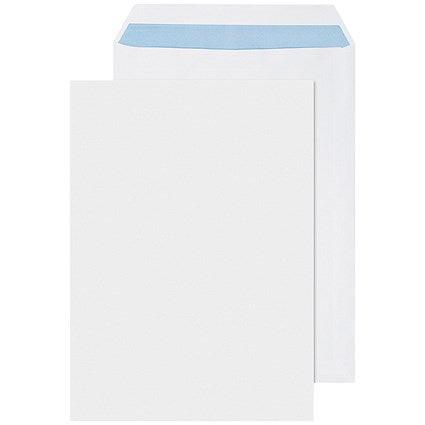 Envelope C4, Self Seal, 90gsm White - Pack of 250 - 