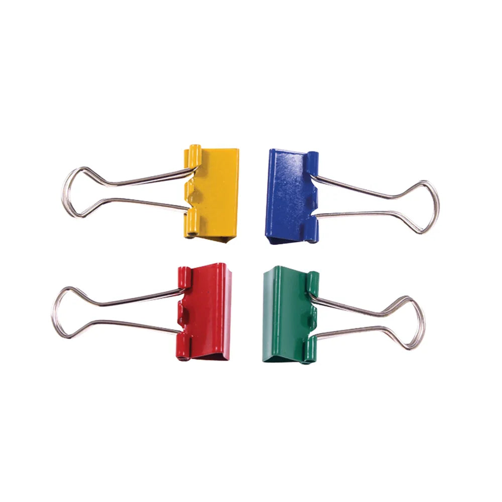 Q-Connect Foldback Clip 32mm Assorted (Pack of 10)