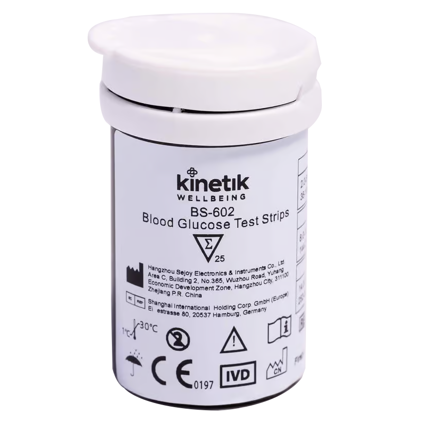 Blood Glucose Test Strips - Pack of 100 - (for BG-710 & BG-710B) - Medisave UK