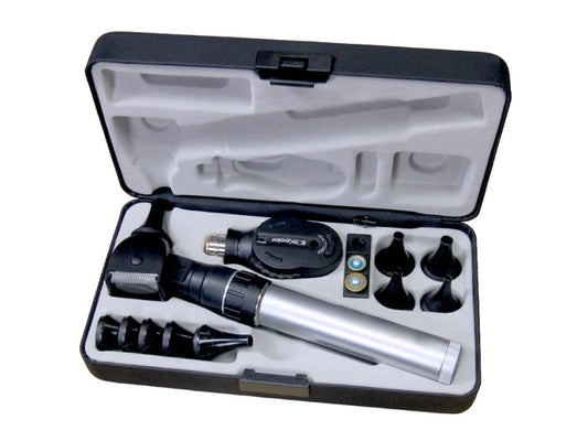 Practitioner Ophthalmoscope (LED)  / Fibre Optic Diagnostic Set 3.6V - 