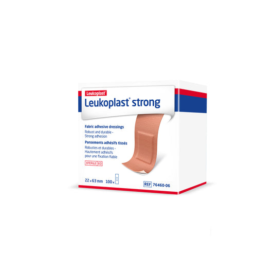 Leukoplast Strong 2.2cm X 6.3cm (Pack of 100).
