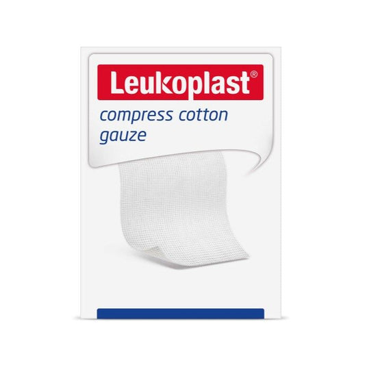 Leukoplast Type 13 BP Non-Sterile 8 Ply Gauze Swabs - 5cm x 5cm - Pack of 100 - Leukoplast