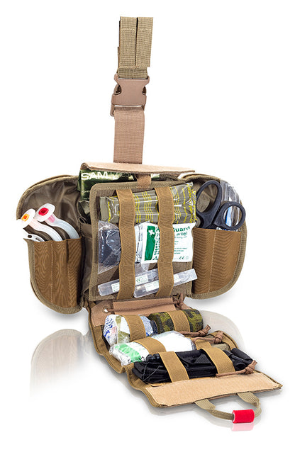 Elite Bags - QUICKAID'S Paramedic Kit w/ Molle Panel - Coyote - 