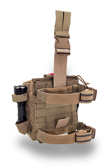 Elite Bags - QUICKAID'S Paramedic Kit w/ Molle Panel - Coyote - 
