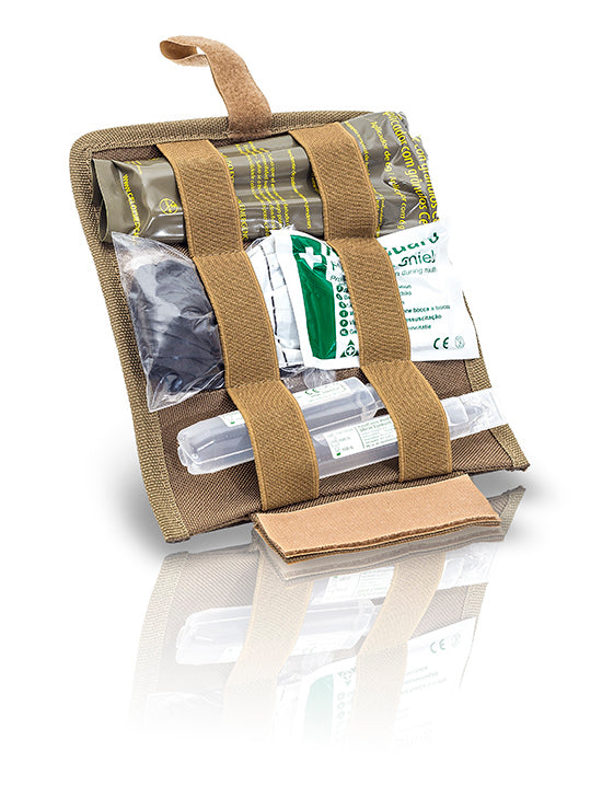 Elite Bags - QUICKAID'S Paramedic Kit w/ Molle Panel - Coyote - 
