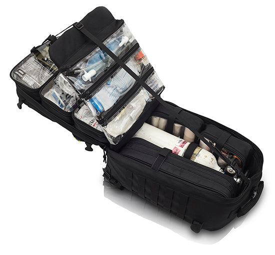 Elite PARAMED'S Rescue & Tactical Backpack - Black - 