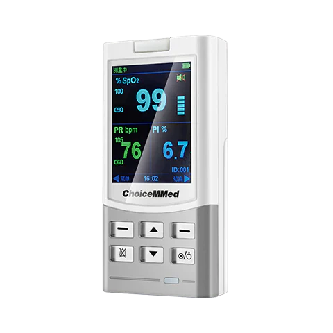 MD300MNR Hand Held Pulse Oximeter with Sensor and Respiratory Rate - 