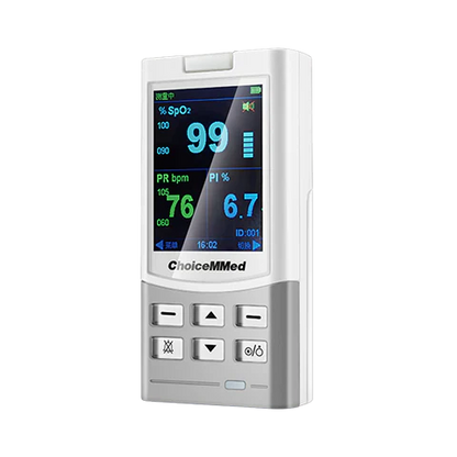 MD300MNR Hand Held Pulse Oximeter with Sensor and Respiratory Rate - 