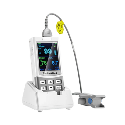 MD300MNR Hand Held Pulse Oximeter with Sensor and Respiratory Rate - 