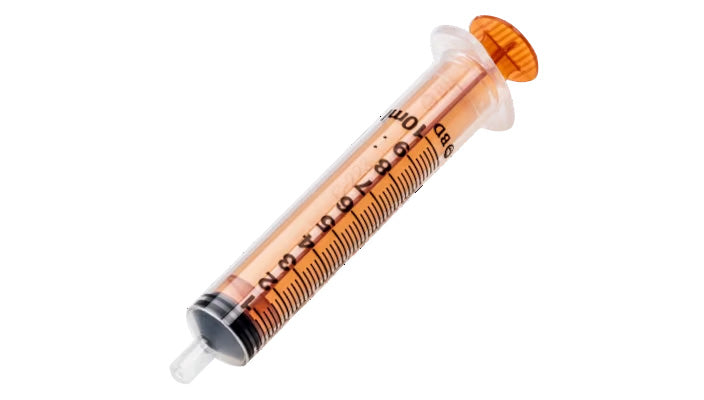 BD™ 10ml Oral Syringe, Amber, Non Sterile - Box Of 100 – Medisave UK