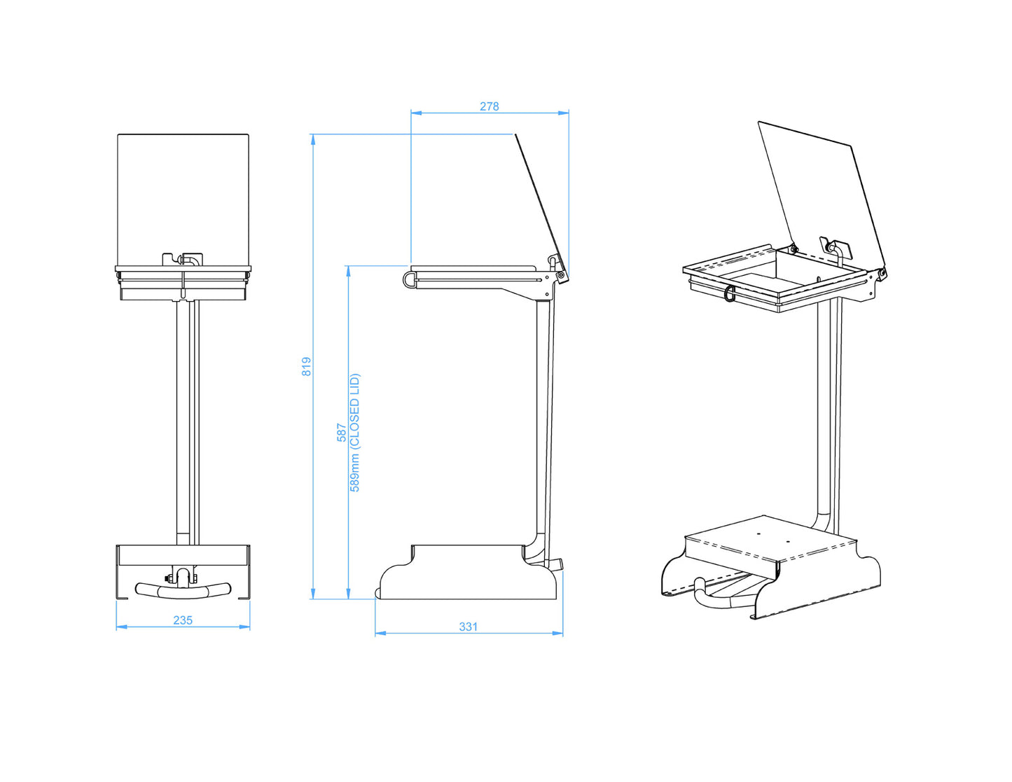 Shuttleworth Sack Holder Bin - 
