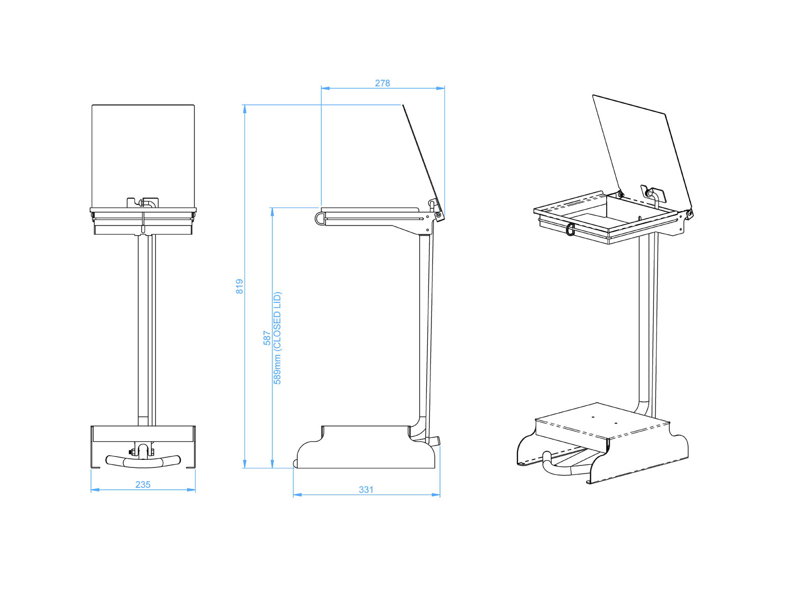 Shuttleworth Sack Holder Bin - 