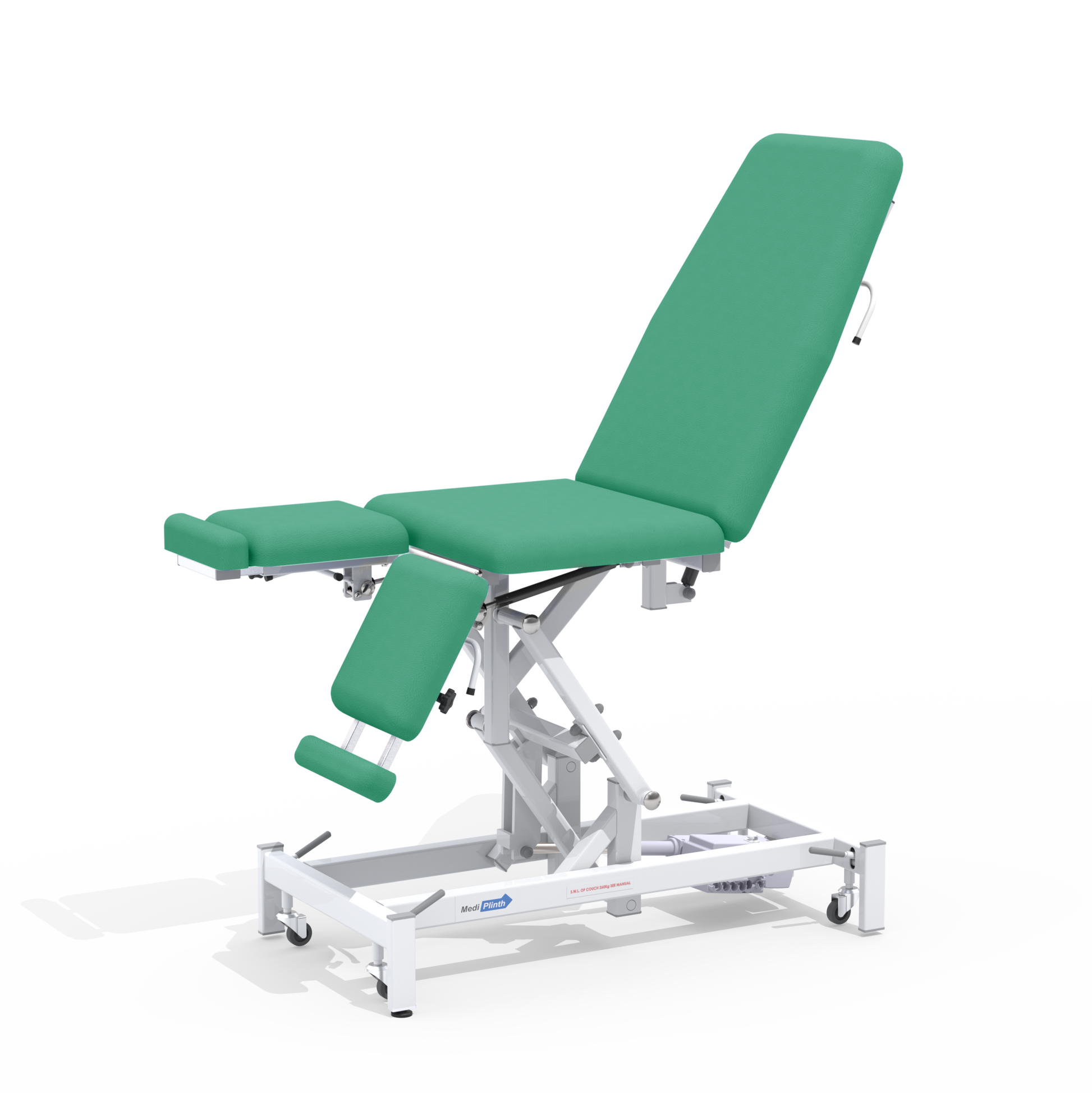MediPlinth General Medical Chair - Electric, Non-Tilting - 186 × 63 × 91cm - 