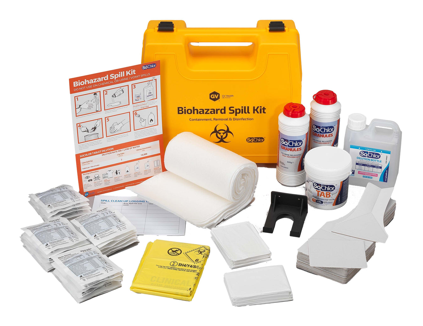 Biohazard Spill Kit (Multi / 25 Spills) – Medisave UK