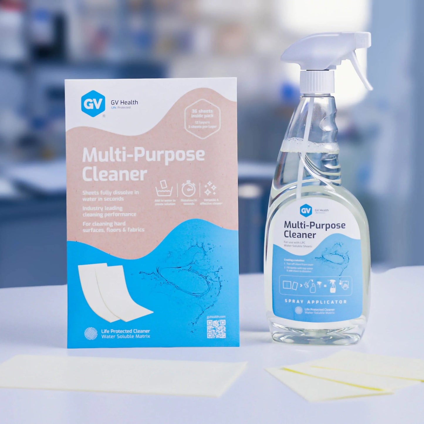 Life Protected Multi-Purpose Cleaner - Pack of 36 Sheets