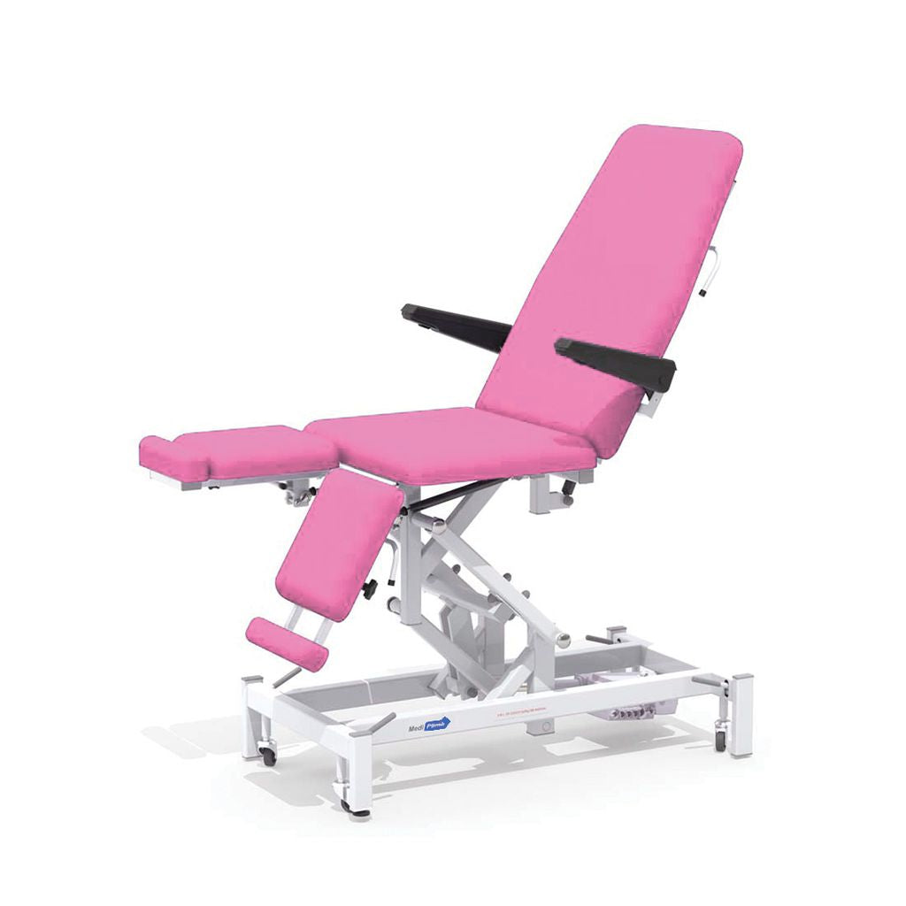 Medi-Plinth Non-Tilting Podiatry Chair - Electric - 