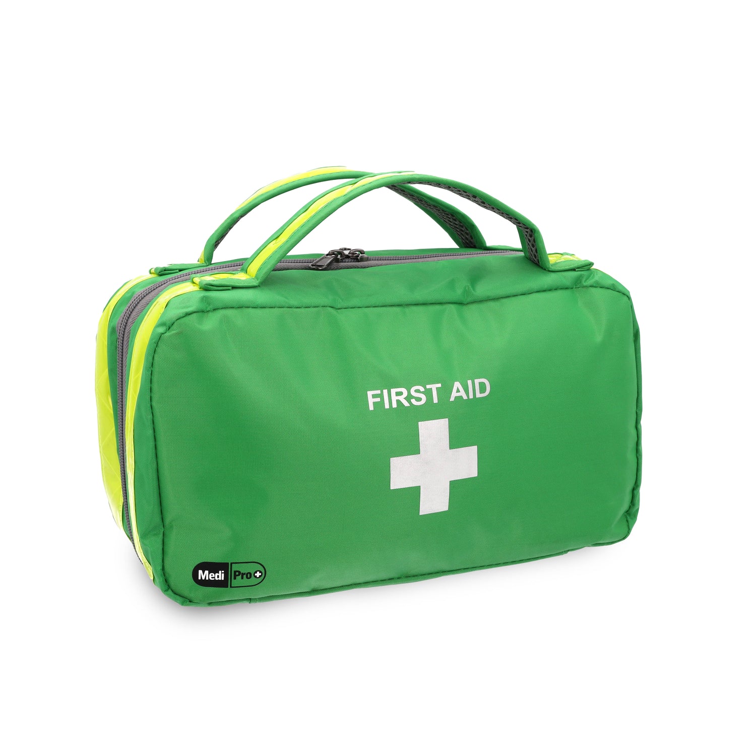 Small First Aid Travel Bag with Reflective Strips - 