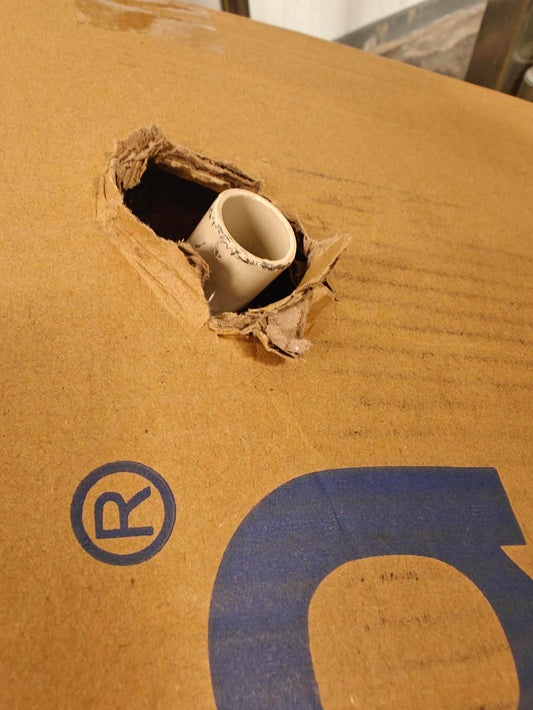 Overbed Table with Casters  - Oak - CLEARANCE - 