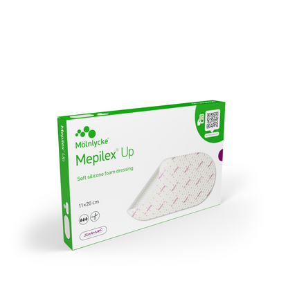 Mepilex Up Soft Silicone Foam Dressing - Box of 5