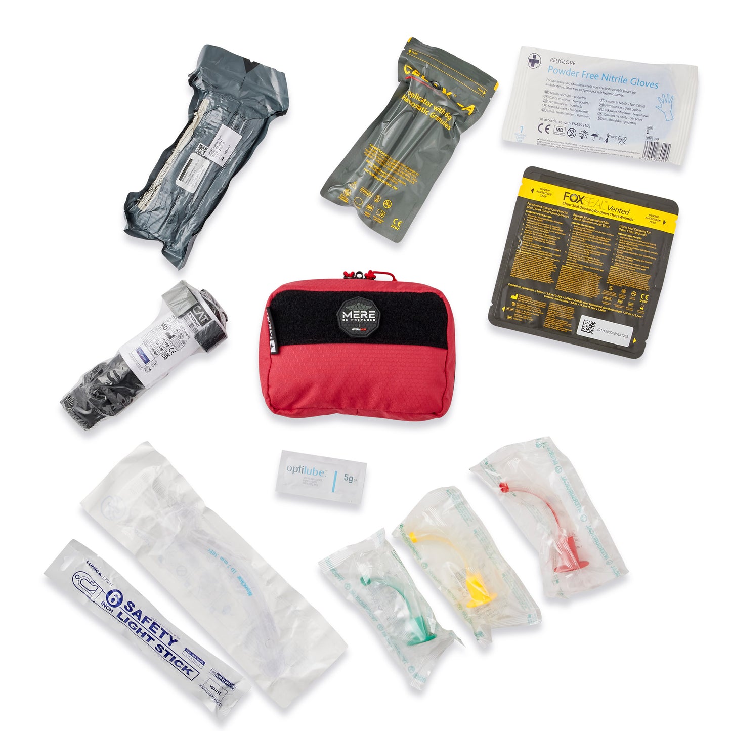 Emergency Trauma Kit - Red - 