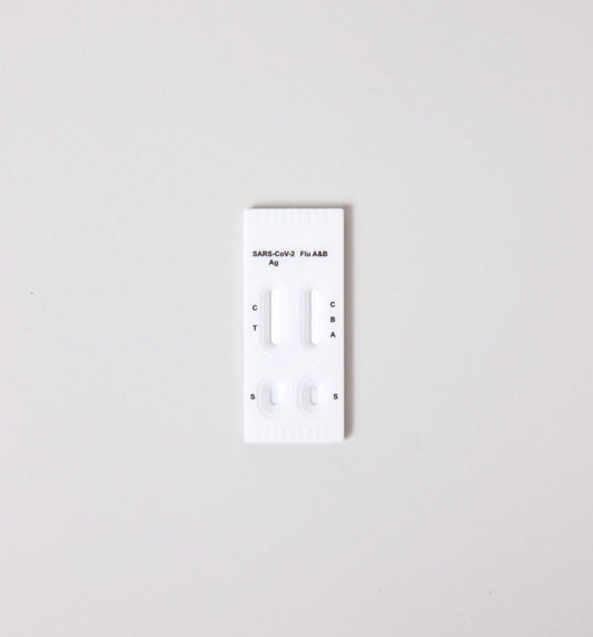 SARS-CoV-2 & Influenza A/B Antigen Combined Rapid Test Cassette - CLEARANCE - 