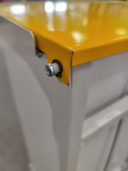 Bristol Maid BR 75 Ltr Bin with Yellow Lid - CLEARANCE - Bristol Maid