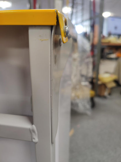 Bristol Maid BR 75 Ltr Bin with Yellow Lid - CLEARANCE - Bristol Maid