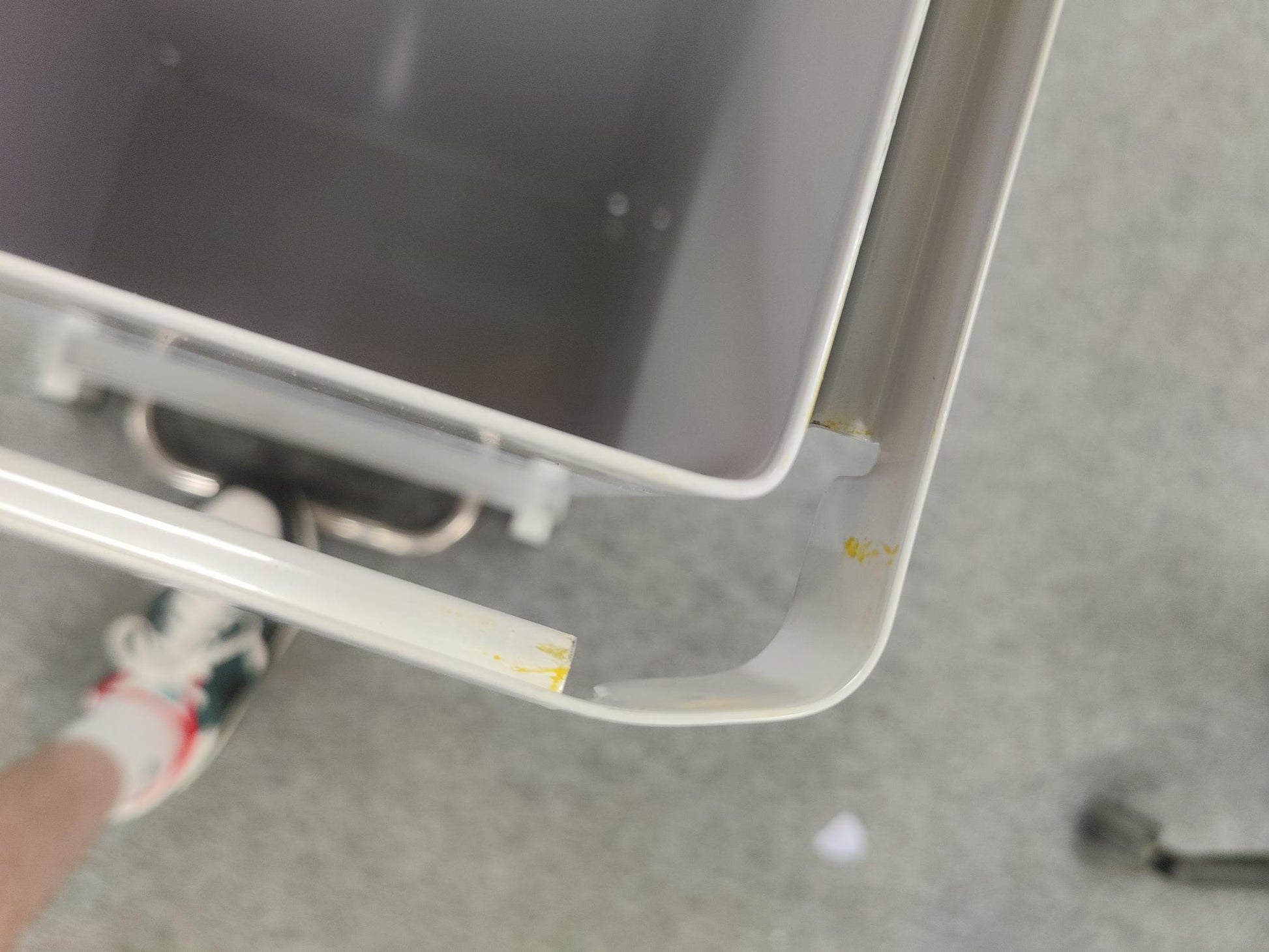 Bristol Maid BR 75 Ltr Bin with Yellow Lid - CLEARANCE - Bristol Maid