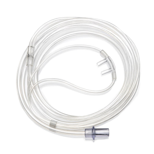 Adult nasal cannula with 2.1m oxygen tubing - 