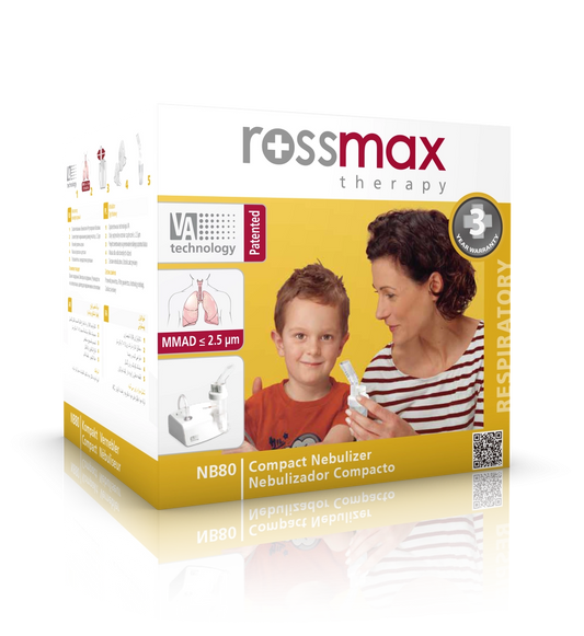 Rossmax NB80 Compact Piston Nebuliser - Carey Medical