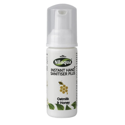 Nilaqua Oatmilk & Honey Alcohol Free Hand Sanitiser - 50ml - 