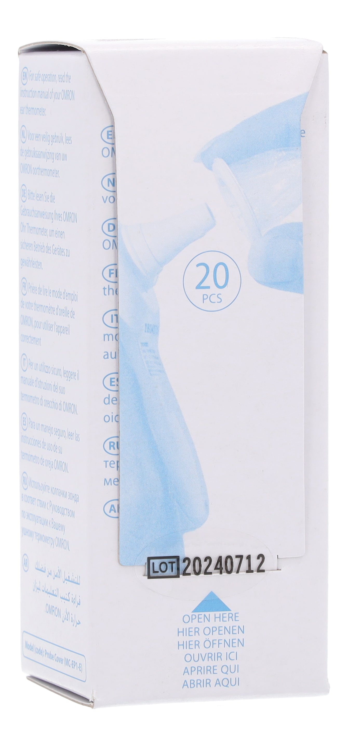 Omron Probe Covers for Gentle Temp EAR Thermometer (Pack of 20) - 