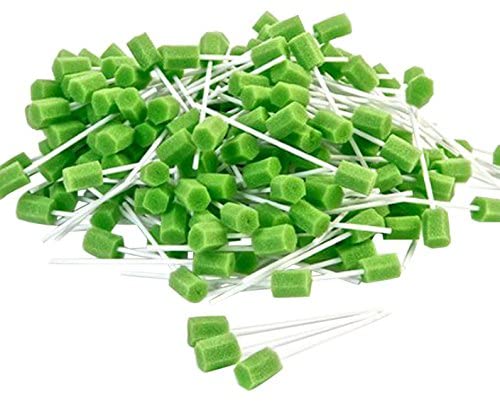 Green Oral Swabs - Box of 250