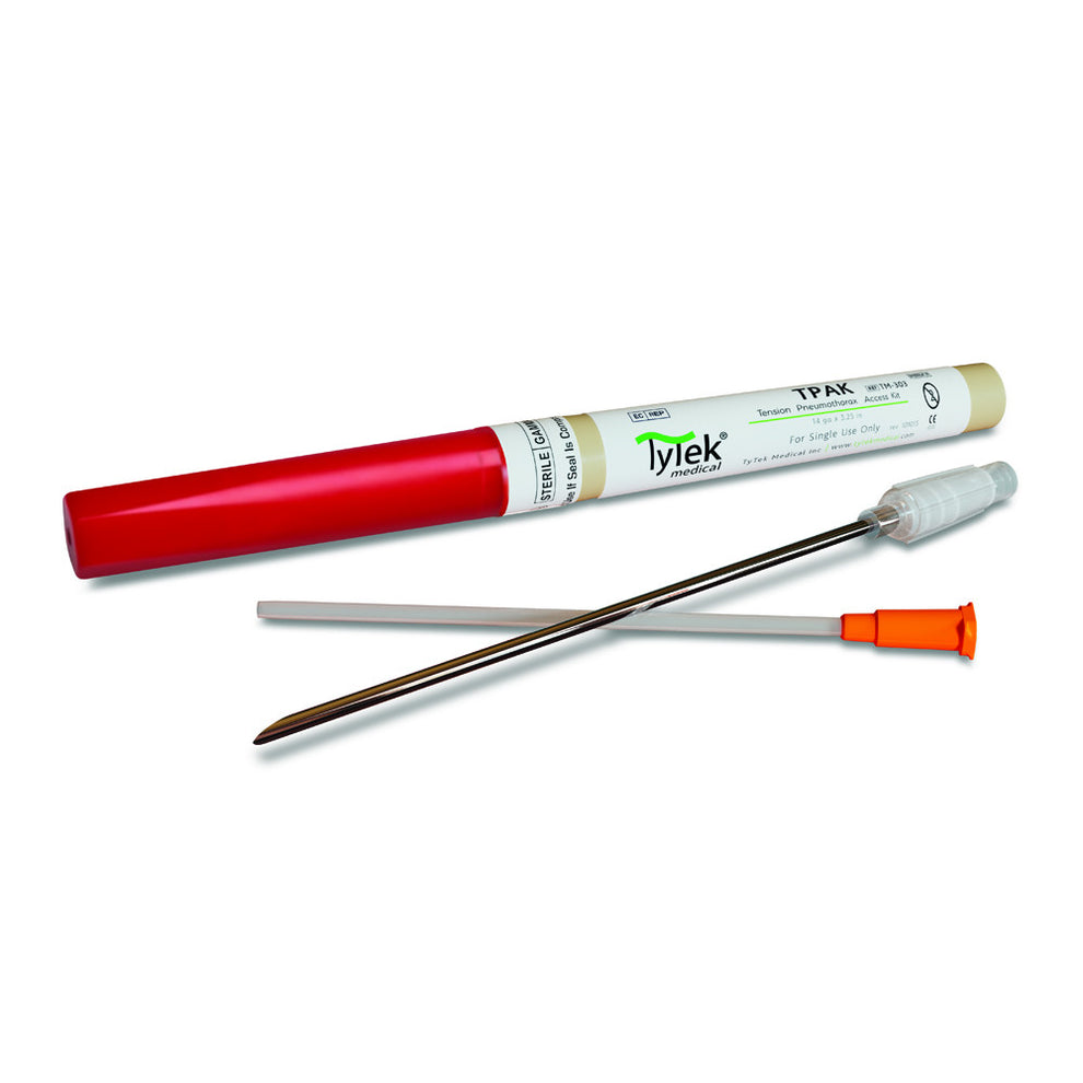 Chest Compression Needle TPAK Chest Decompression Needle - 14 Gauge x 3.25