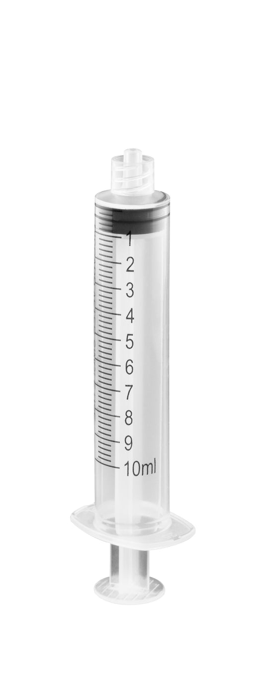 Unifine Syringes 10ml Luer Lock Central Tip x 100 - 