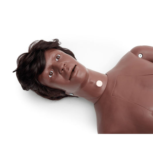 3B Scientific® Basic Patient Care Manikin - Dark Skin