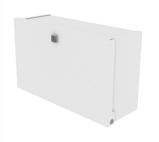 Patient Drug Cabinet - 430mm x 155mm x 260mm - Wall Mountable - Secured with Cam Lock