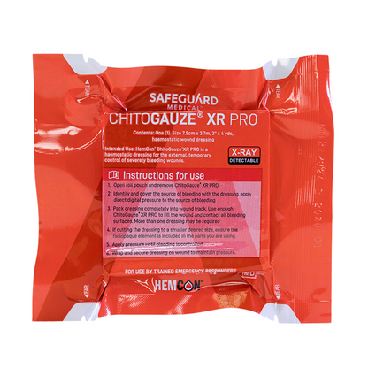 ChitoGauze® XR Pro Z-Fold Gauze - Safeguard Medical
